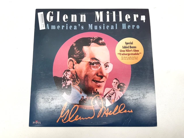 Glen Miller America's Musical Hero Laserdisc Laser Disc Ld 80062-6