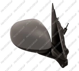 Retrovisore Destro A Cavi Con Primer-Con Sonda-Convesso/Cromato-2 Pins Fiat -...