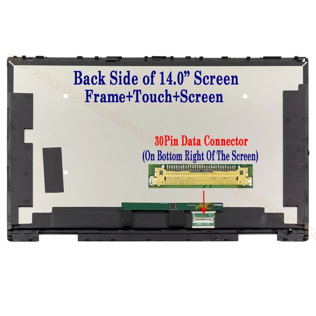 Écran Tactile Original Pour HP Pavilion X360 14-cd1511sa – Remplacement LED, 14 Pouces, Résolution HD