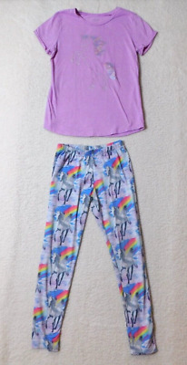 Arizona Jean Co. Unicorn Girls T-Shirt Size 14 & Pegasus Leggings Size 10/12 Set