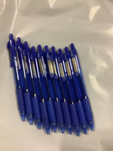 Zebra Pen Z-Grip Retractable Ballpoint Pen, Medium Point,1.0mm, Blue Ink, 10pack
