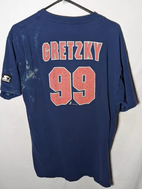 Wayne Gretzky New York Rangers Replica Jersey - 1998-99 Final Season