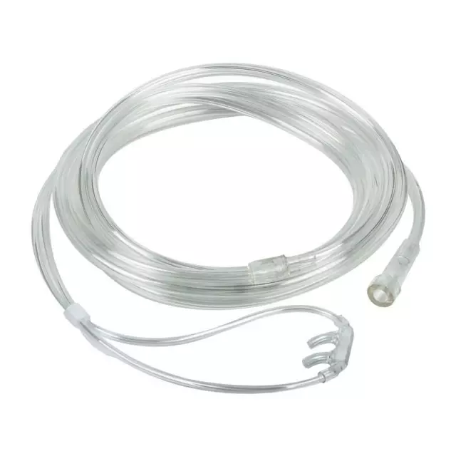 NHS Nasal (Nose) Cannula - Oxygen Delivery Device - Adult / Child - Clear