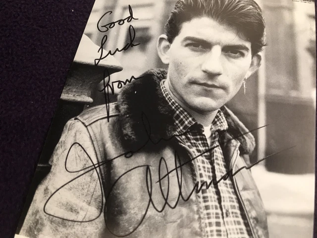 JOHN ALTMAN 2 signed publicity photos EASTENDERS autographs BIRTH OF THE BEATLES 2