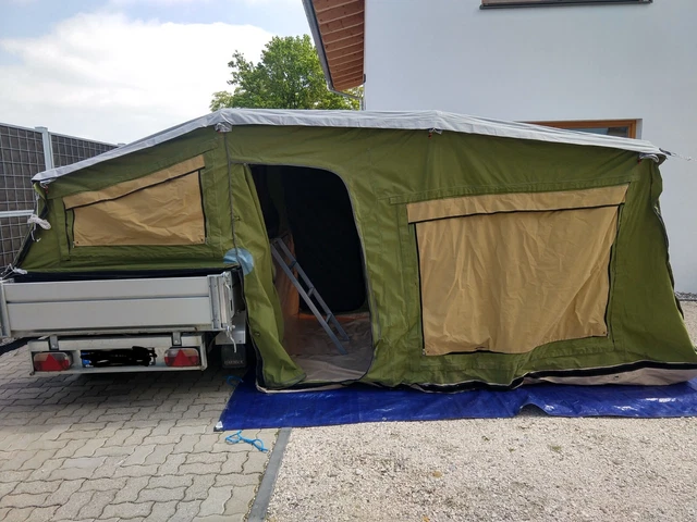 Anhängerzelt Savannah von Gordigear mit Vorzelt (ohne Hänger)