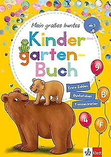 Klett Mein großes buntes Kindergarten-Buch: Erste Zahlen... | Buch | Zustand gut