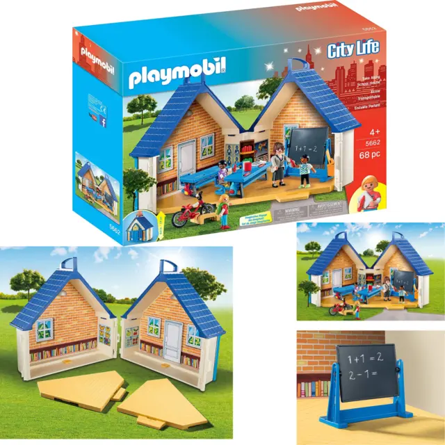 Playmobil 5662 City Life Salle de Classe Lot Figurines Jouets Jeux Construction