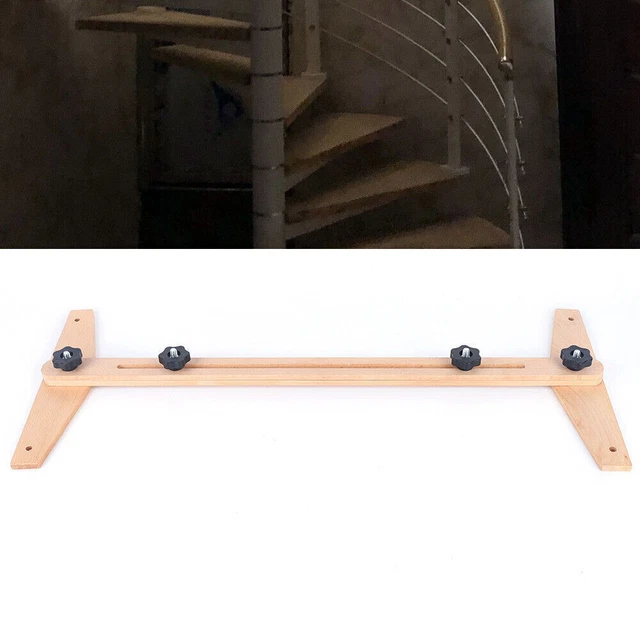 Stair Tread Template Measuring Tool Shelf Scribe Layout Tool Risers Ajust. TOP