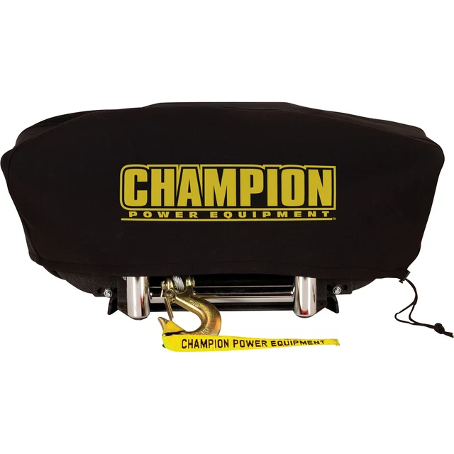 Champion Neoprene Storage Cover- For 8000 to 12,000-lb. Winch w/Speed Mount