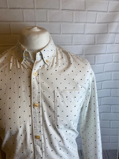 Camicia Scotch & Soda GRANDE vestibilità regolare polsino con bottoni