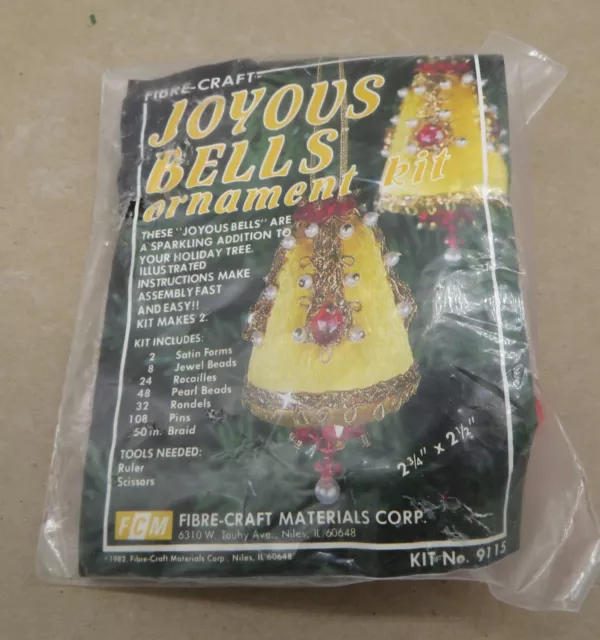 Kit de cuentas de lentejuelas adorno de Navidad adorno de Navidad vintage de fibra artesanal NUEVO DE NUEVO