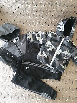 Adidas Michael Kors Tracksuit & Jacket Baby Boys Age 12Months Genuine