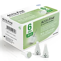 Roche Ago Accu-Fine Penna G30 8mm 100 Pezzi