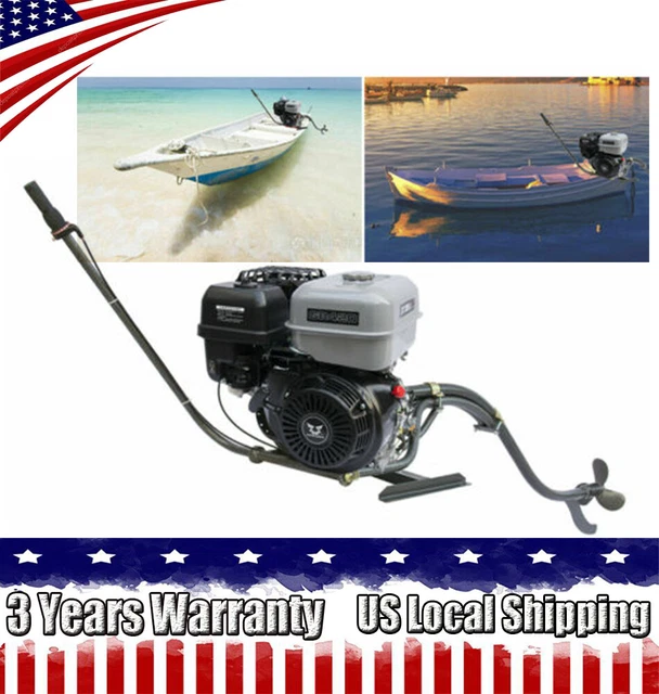 15HP 4 Stroke Heavy Duty Outboard Motor Fishing Boat Gasoline Engine 20 km/h