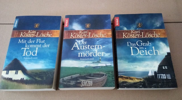Kari Köster-Lösche, Mit der Flut kommt der Tod u.a. - 3 Bände mit Sönke Hansen