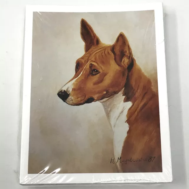 BASENJI Notecards Set of 24  - Best Friends Ruth Maystead NIP NOS