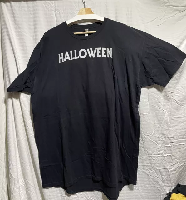 Halloween TShirt Black 2XL Michael Myers Used