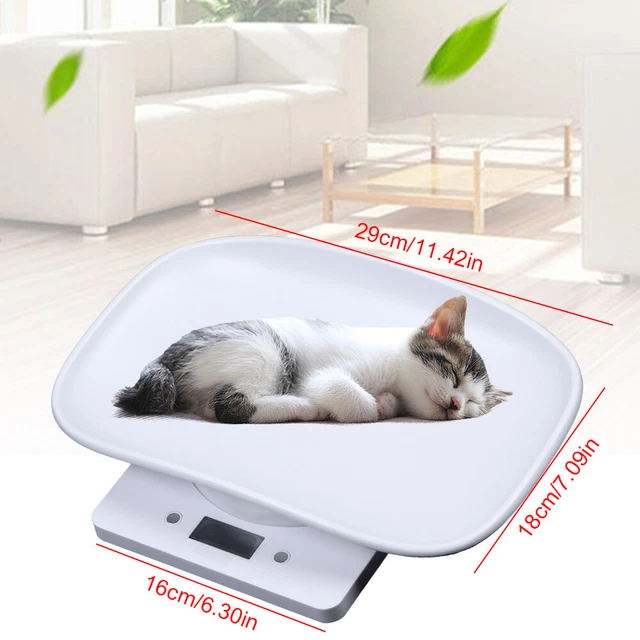 Digital Pet Scale Small Dog Cat Animal Vet Scale Weight Veterinary Diet Healthy