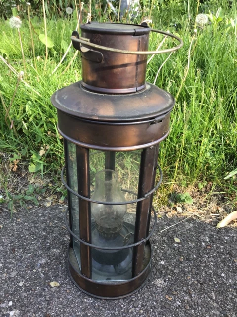 Nautical Hanging Oil Lamp Lantern
