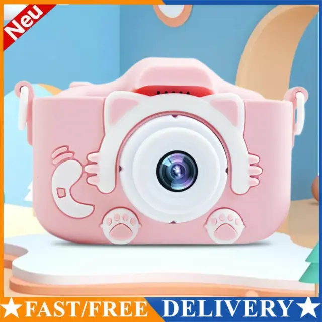 Cute Compact Camera 1080P Video Record Camera with Silicone Cover Gifts for Kids