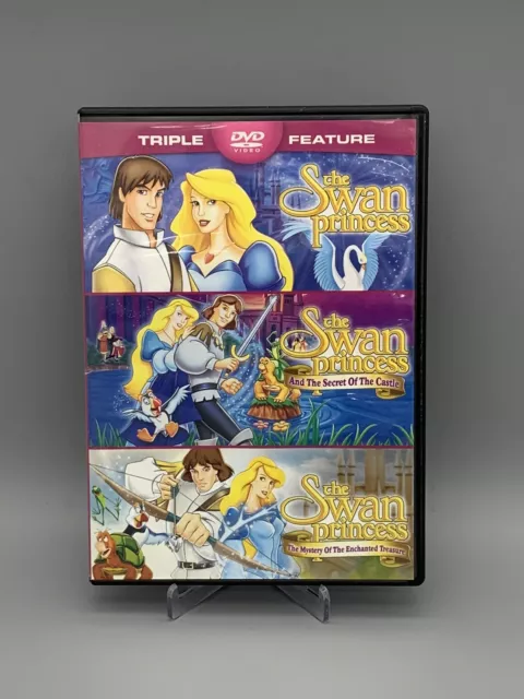 THE SWAN PRINCESS Complete Animated Family Movie 1 2 3 DVD