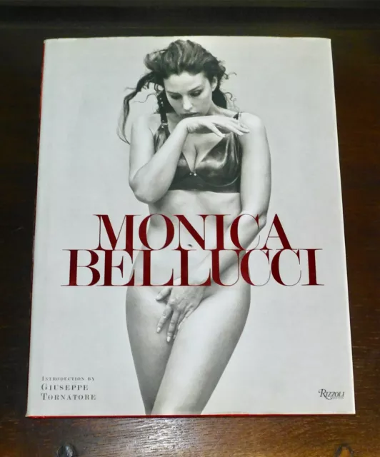 1st Print Monica Bellucci Giuseppe Tornatore Rizzoli 2010 US H/B Film Star Model