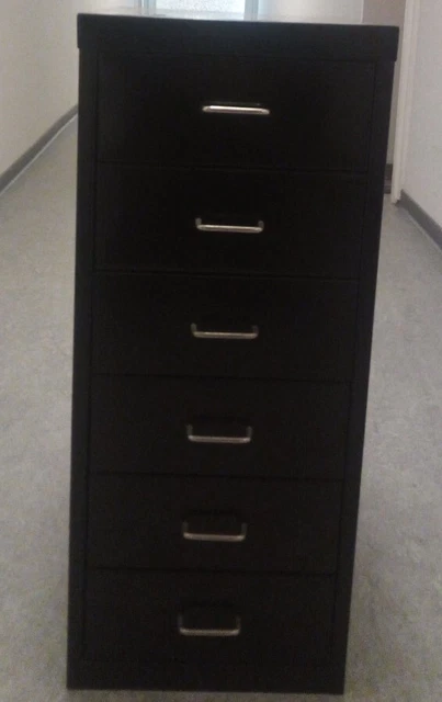 Container Metallschrank 6 Schubladen Schubladenschrank Büro Materialschrank Container Metallschrank 6 Schubladen Schubladenschrank Büro Materialschrank