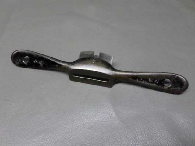 Vintage Stanley No. 64 Spoke Shave Tool -Adjustable - Wood Working - Flat Bottom 3