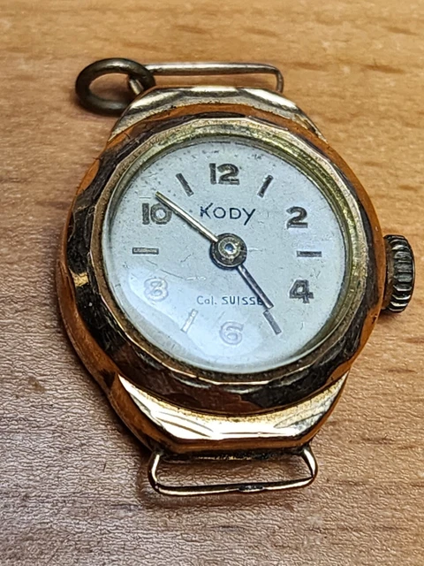 Montre Mécanique KODY Pour Femme/enfant - Argenté - Mouvement Manuel - Occasion (fonctionne) - À Vérifier