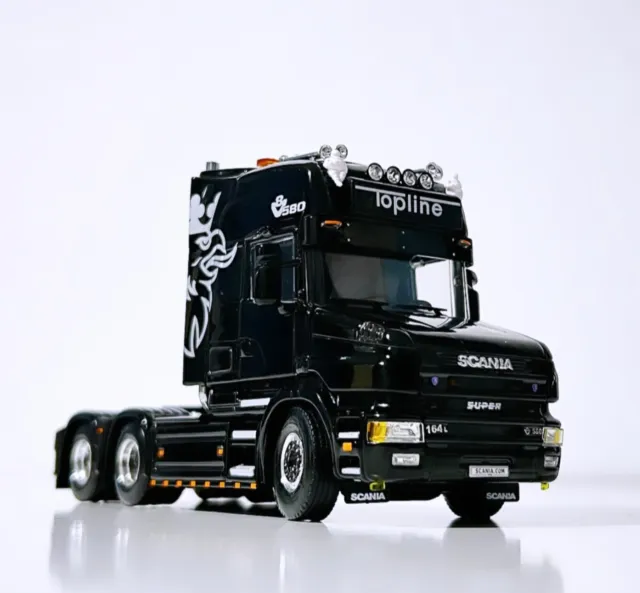 Scania 164L torpedo topline 6x2 tag axle, WSI truck models, 1:50 scale 2