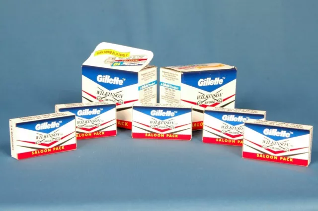 1000 x GILLETTE WILKINSON SWORD RAZOR HOJAS / doble filo / hojas de afeitar...