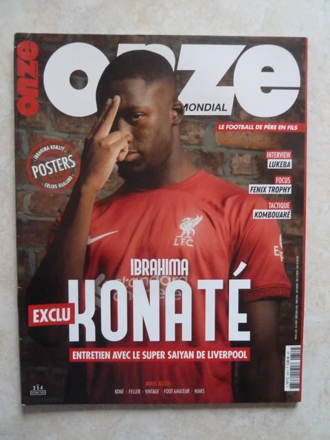 MAGAZINE ONZE MONDIAL Numéro 125 David Beckham poster Manchester United