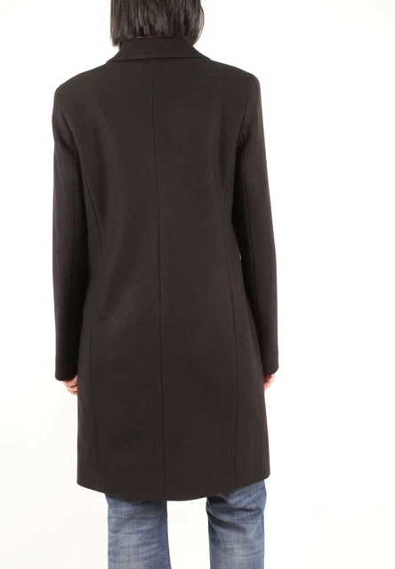 CHIARULLI CAPPOTTO DONNA Lana Nero SARAH MADRID EUR 173 40 PicClick IT