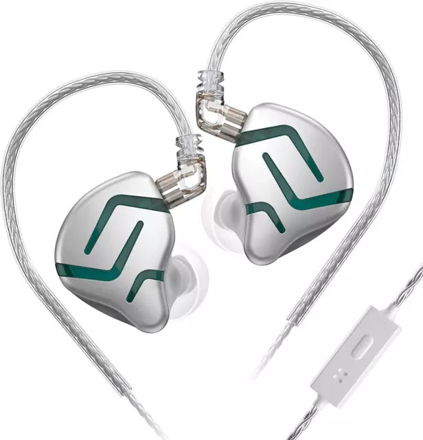 KZ ZES in Ear Kopfhörer,In Ear Ohrhörer Mit Kabel Und Mikrofon,12Mm Dynamik Einh 2