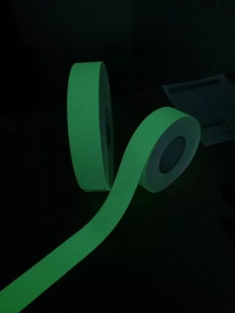 GLOW IN THE DARK ANTI SLIP TAPE GRIP TAPE -  Various Sizes