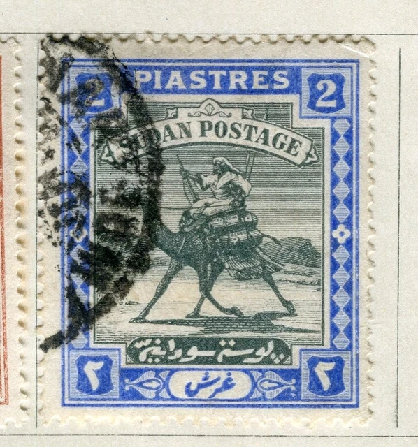 BRITISH E.AFRICA PROTECTORATE; 1902 Camel Rider issue fine used 2Pi. value