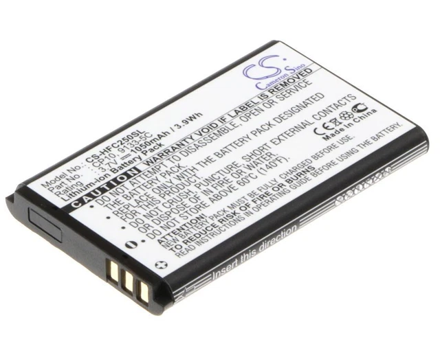 Battery for Audioline Amplicom Powertel M4000, Amplicom PowerTel M5000, Amplicom