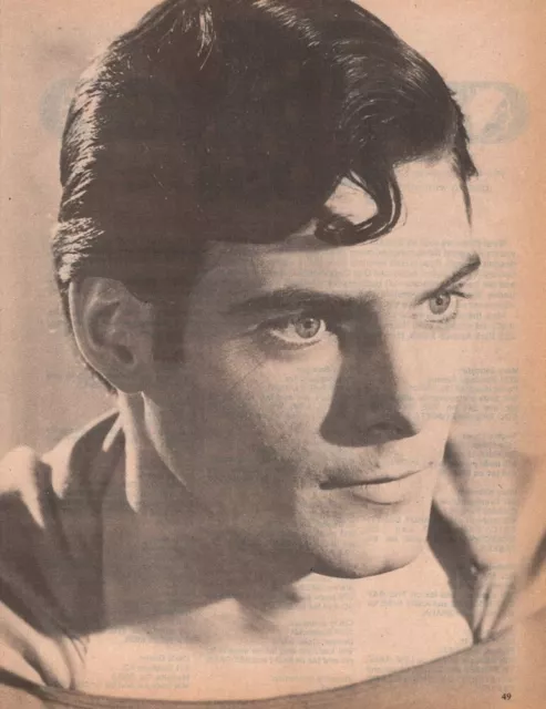 Christopher Reeve Superman close up portrait pinup picture photo clipping pics