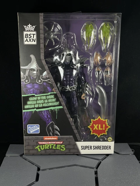 Teenage Mutant Ninja Turtles BST AXN XL Super Shredder (Glow-in-the-Dark)  SDCC 2023 Exclusive