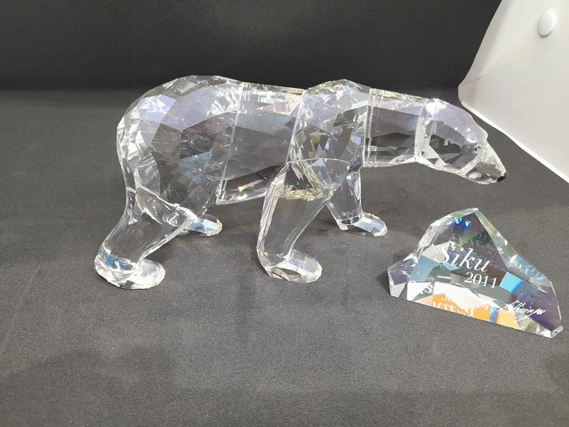 Swarovski Crystal Polar Bear, 2011, Siku, SCS 1053154 Swarovski Crystal Polar Bear, 2011, Siku, SCS 1053154
