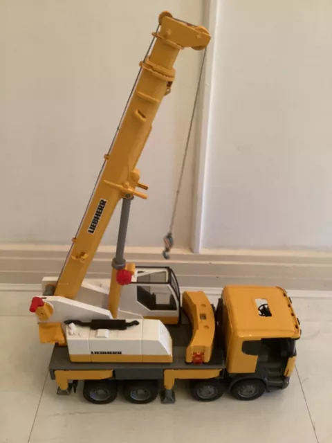 BRUDER SCANIA R SERIES Liebherr Crane Truck Lorry 03570 1 16 Scale