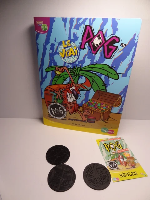 POG - Starter série 3 (8 POGS et 1 Kini) - Jouet des années 90