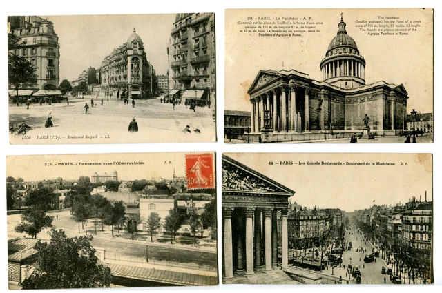 CPA 75 Paris Lot of 10 Cards