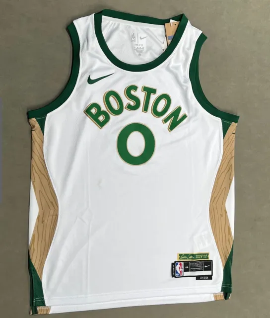 100% Authentic Jayson Tatum Boston Celtics 2023/24 Nike City Jersey Mens Sz M L