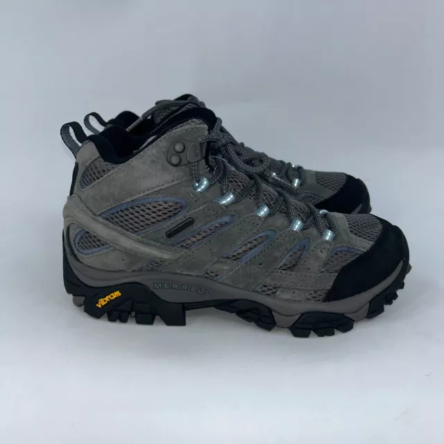 MERRELL WOMEN'S MOAB 2 Mid Waterproof Hiking Shoes Granite Gray J06054 ...