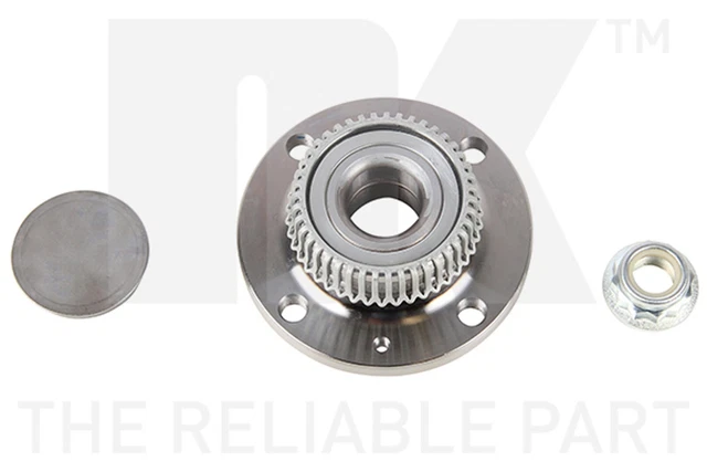 Set cuscinetti ruota NK 764721 per 6K9 9K9A SEAT VW 9K9B INCA CADDY M12x1,5 2 16V SDI