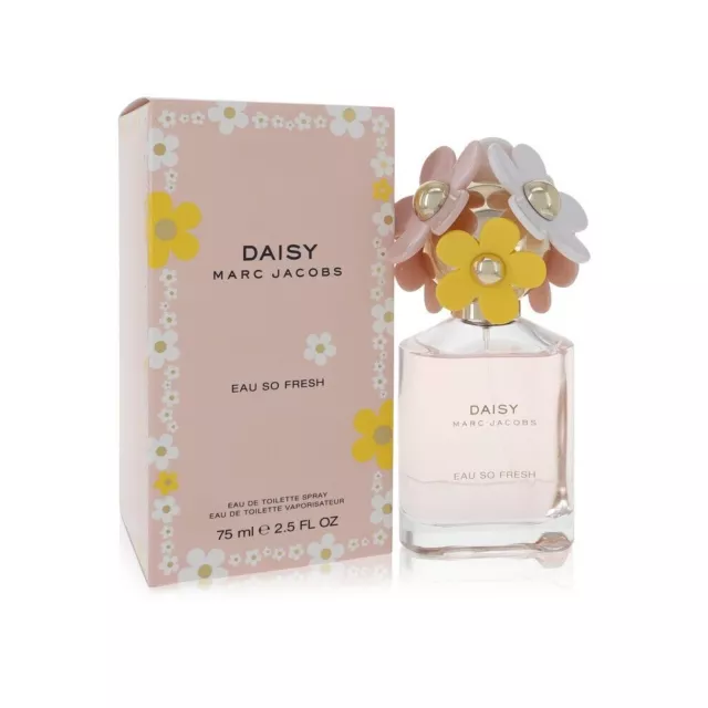 Marc Jacobs Daisy Eau So Fresh Eau de Toilette 75ml Spray for Her New & Sealed