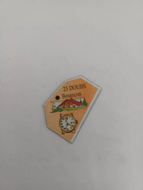 Pegatinas Del Departamento De Doubs Número 25 Para Matrícula - Escudo Histórico De Franco Condado, Resistentes Al Agua Y UV