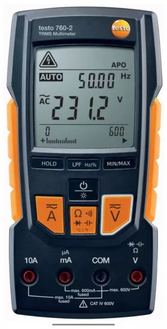 Testo - 760-2 - Multimetro digitale, Trms