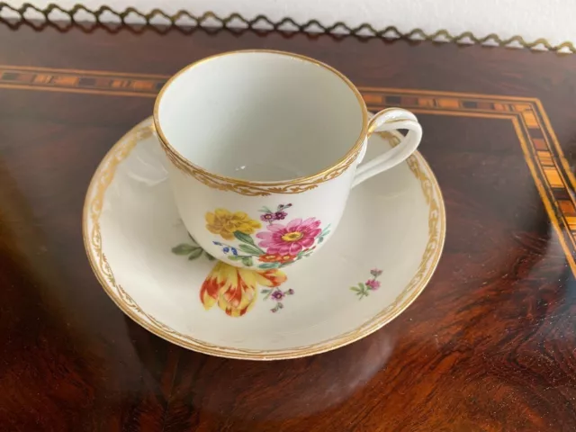 Alt Wien Tasse Unter tasse  aus dem 18. Jahrhundert, 1789 3